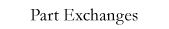 Part Exchanges - selection of part exchanged vehicles